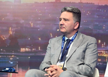 Mihailo Jovanović na Biznis samitu, arhivska fotografija Tanjuga