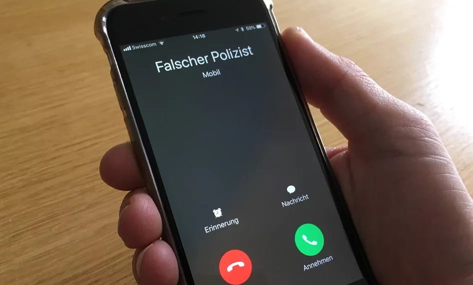 Telefonski poziv lažnog policajca u Švajcarskoj