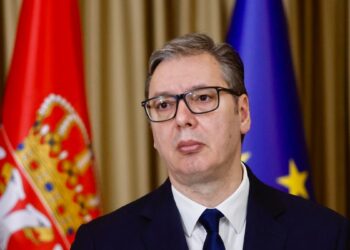 Aleksandar Vučić tokom televizijskog obraćanja