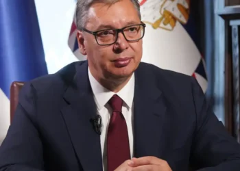 Aleksandar Vučić tokom obraćanja, arhivska fotografija Tanjuga