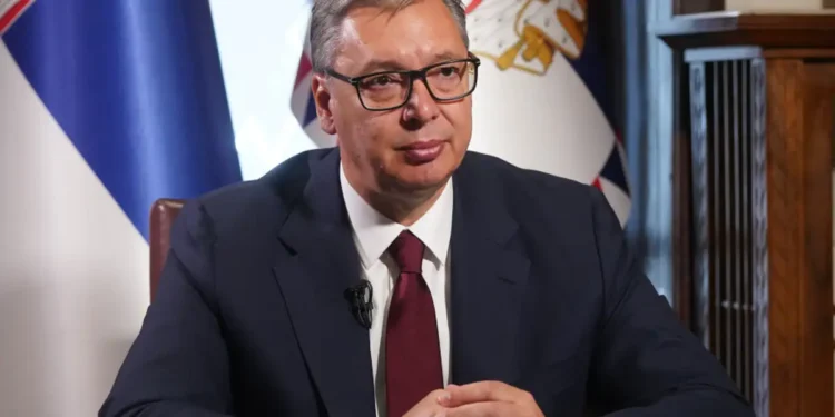 Aleksandar Vučić tokom obraćanja, arhivska fotografija Tanjuga